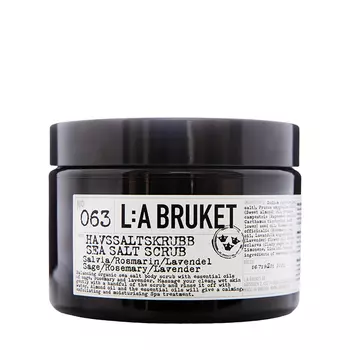 L:A BRUKET L:A BRUKET Скраб для тела 063 Шалфей/Розмарин/Лаванда 420 гр