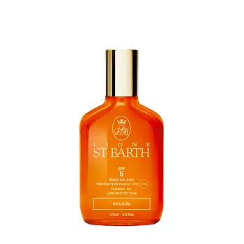 LIGNE ST BARTH LIGNE ST BARTH Масло помадного дерева для лица, тела и волос SPF 6 Roucou Tanning Oil 125 мл