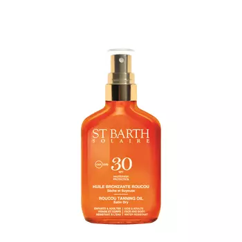 LIGNE ST BARTH LIGNE ST BARTH Сухое масло помадного дерева для лица, тела и волос SPF30 Roucou Tanning Oil Satin Dry 100 мл