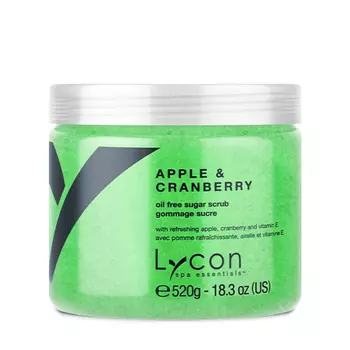 Lycon Lycon Сахарный скраб для тела Apple &amp; Cranberry 520 г