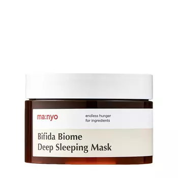 ma:nyo ma:nyo Ночная маска для лица с пробиотиками и PHA-кислотой Bifida Biome Deep Sleeping Mask 100 мл