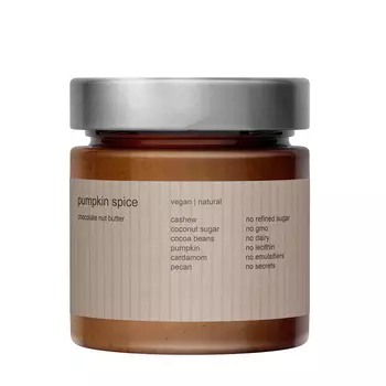 Mojo Cacao Mojo Cacao Шоколадно-ореховая паста Pumpkin Spice 180 г