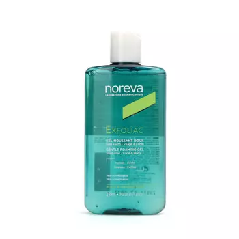 Noreva Мягкий очищающий гель для лица «Exfoliac» 250 мл