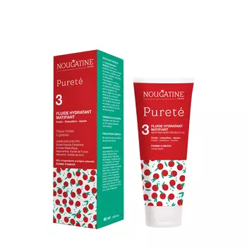 Nougatine Paris Nougatine Paris Увлажняющий матирующий флюид для жирной кожи лица Purete 40 мл
