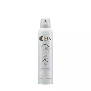 RHEA RHEA Солнцезащитный крем-спрей для лица и тела SPF20 Cream Sun 200 мл