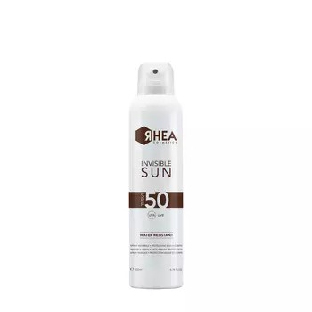 RHEA RHEA Солнцезащитный спрей для лица и тела SPF 50 Invisible Sun 200 мл