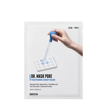 Rovectin Rovectin Тканевая маска для сужения пор Dr. Mask Pore 25 мл