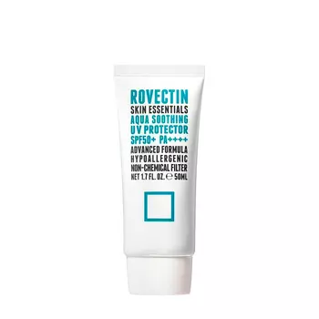 Rovectin Rovectin Успокаивающий солнцезащитный крем для лица Aqua Soothing Sun Cream SPF50+ PA++++ 50 мл