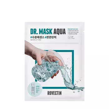 Rovectin Rovectin Увлажняющая тканевая маска для лица Dr. Mask Aqua 25 мл