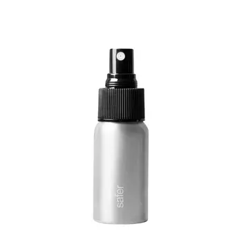 Safer Safer Санитайзер с ароматом кипариса в пополняемом флаконе, серебро 30 мл