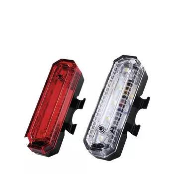 Safer Safer Светодиодные фонари для велосипеда, комплект (передний и задний)