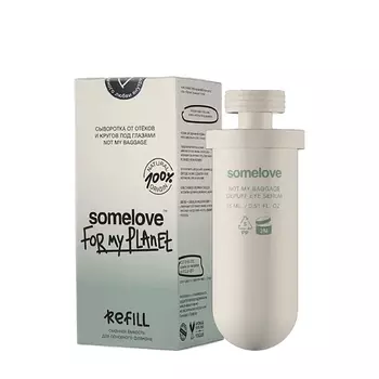 Somelove Somelove Гель-сывороткас кофеиномот отёкови тёмных кругов под глазами- РЕФИЛ 15 мл