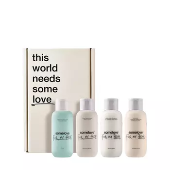 Somelove Somelove Мини-набор для лица и тела let's travel 100 мл/100 мл/100 мл/100 мл