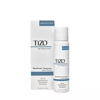 TIZO TIZO Солнцезащитный спрей для лица и тела SPF30 SheerFoam Sunscreen Non-Tinted 100 гр
