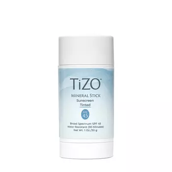 TIZO TIZO Тонирующий солнцезащитный стик для лица SPF45 Mineral Stick Sunscreen Tinted 30 гр