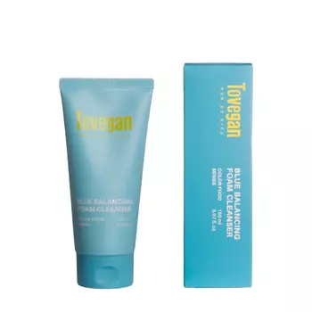Tovegan Tovegan Очищающая пенка для лица Blue Balancing Foam Cleanser 150 мл