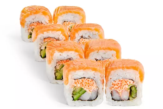 Филадельфия с креветкой - 12 шт.