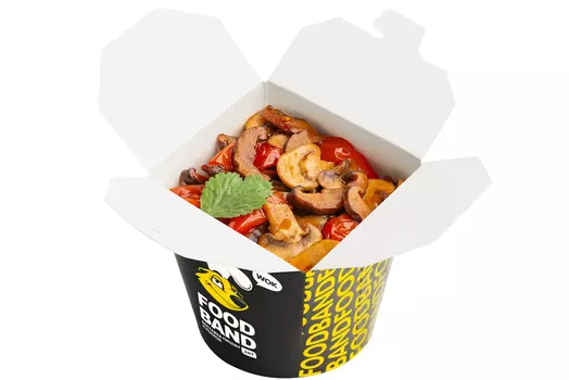 Рис Шиитаке в соусе хойсин