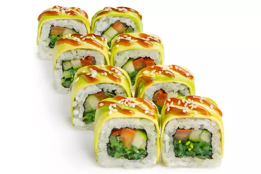 Ролл Авокадо Терияки - 8 шт.