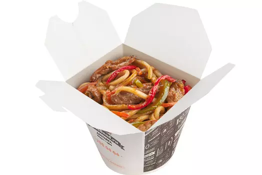 Удон Блек Пеппер со свининой