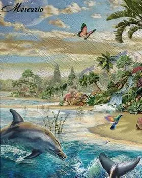 Фресочное полотно для печати_Mercurio