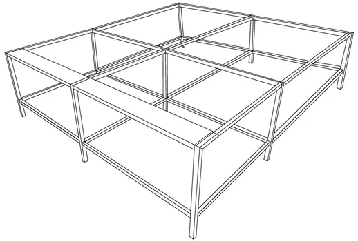 Большое расширение для стола Evolution Bench 390