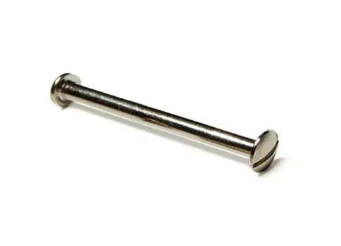 Болты металлические высота ножки 65 мм, серебро, 100 шт.