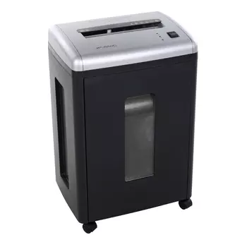 Шредер (уничтожитель)_6206MD (2x6 мм) черный/сереб режущий блок