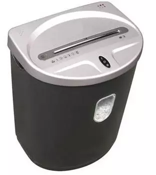 Шредер (уничтожитель)_812C чёрный/серебро (4x50 мм)