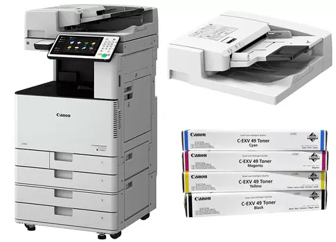 МФУ_imageRUNNER ADVANCE DX C3822i MFP с автоподатчиком и тонерами