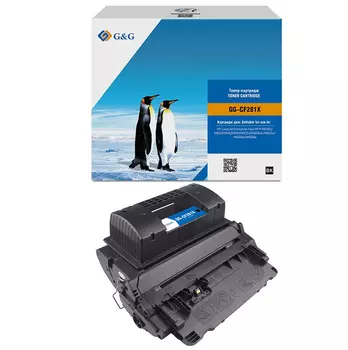 Cartridge G&G 827A для HP CLJ flow M880, с чипом (29 500стр.), черный (аналог CF300A)