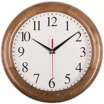 Часы настенные Treecky, орех