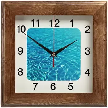 Часы настенные Treenity, дуб