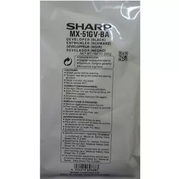 Девелопер черный Sharp MX-51GVBA / MX51GVBA