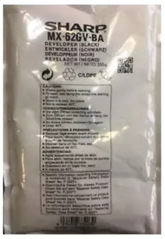 Девелопер черный Sharp MX-62GVBA