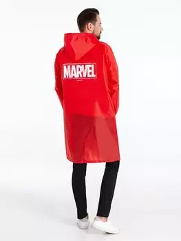 Дождевик Marvel, красный, размер XXL