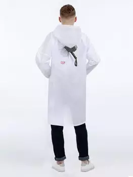 Дождевик «Молот Тора», белый, размер XL