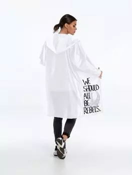 Дождевик Rebels, белый, размер XXL