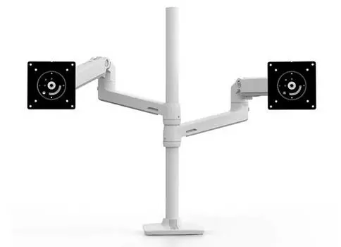 Двойное наcтольное крепление LX (45-509-216), белое