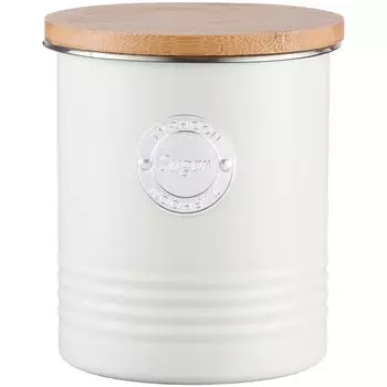 Емкость для хранения сахара Living, кремовая