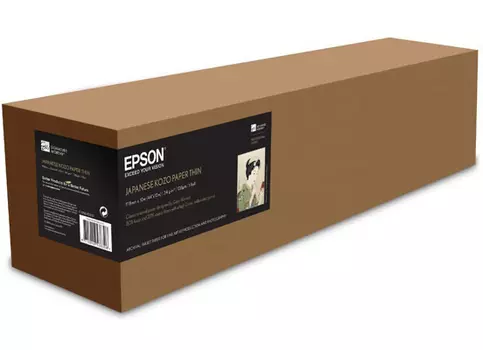 Epson Japanese Kozo Paper Thin 17 34 г/м2, 0.432x10 м, 50.8 мм (C13S045599)