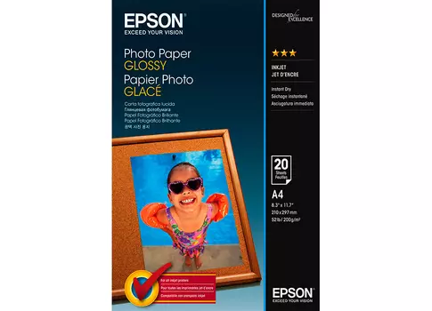 Фотобумага_Paper Glossy Photo Paper A4, 200 г/м2, 50 листов (C13S042539)