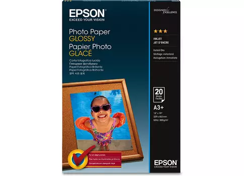 Фотобумага_Photo Paper Glossy A3+, 200 г/м2, 20 листов (C13S042535)