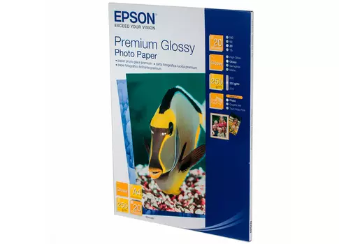 Фотобумага_Premium Glossy Photo Paper A4, 255 г/м2, 50 листов (C13S041624)