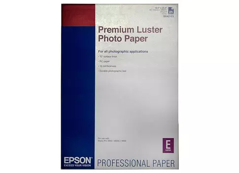 Фотобумага_Premium Luster Photo Paper A2, 235 г/м2, 25 листов (C13S042123)