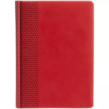 Ежедневник Brand, недатированный, красный