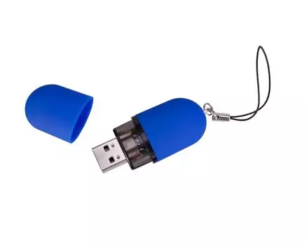 Флешка «Капсула», синяя, 8 Гб