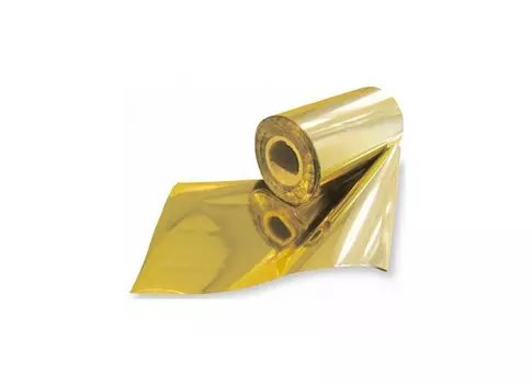 Фольга для термопереноса T.Foil M20 Metallic Gold, золотая (0.3х25 м)