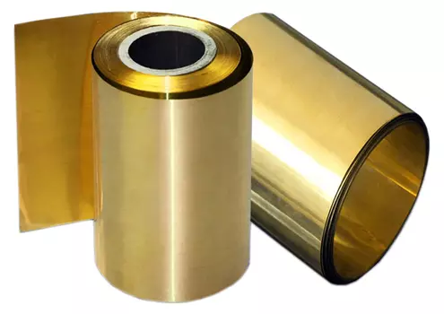 Фольга металлизированная Resin out, золото (0.06x300 м)