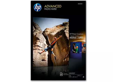 Фотобумага Advanced Glossy Photo Paper А3, 250 г/м2, глянцевая, 20 листов (Q8697A)